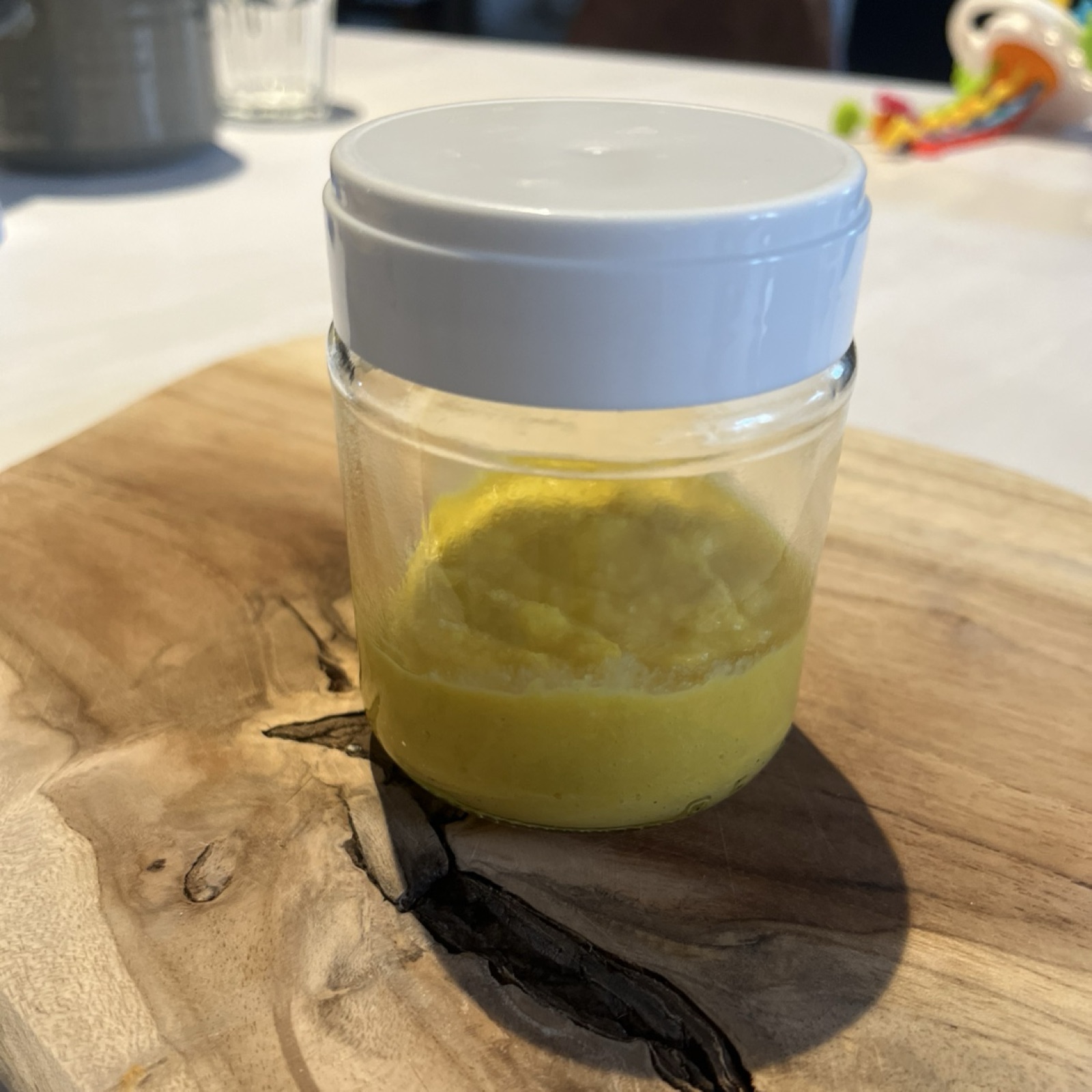 Crème de maïs — recette bébé