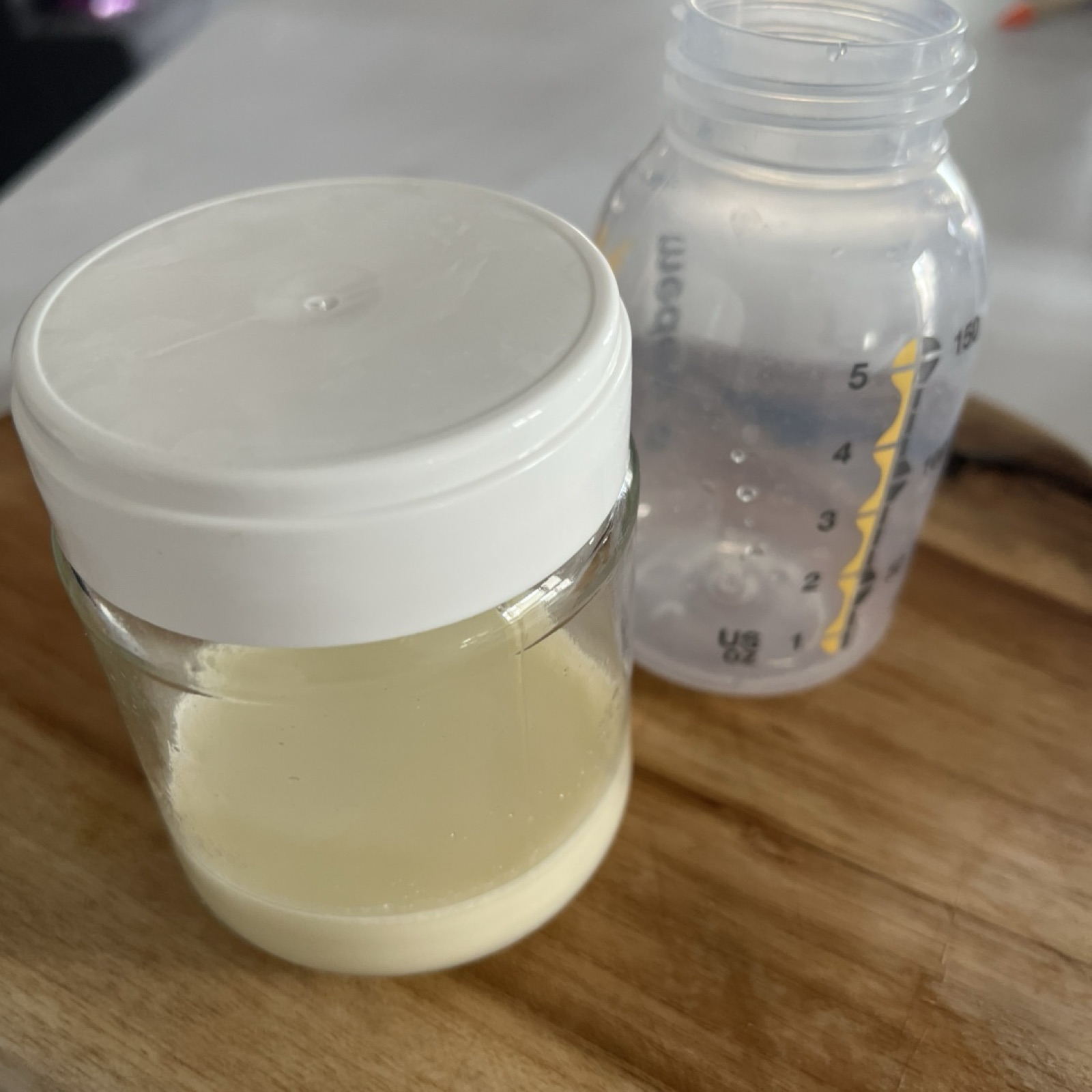 Flan au lait maternel